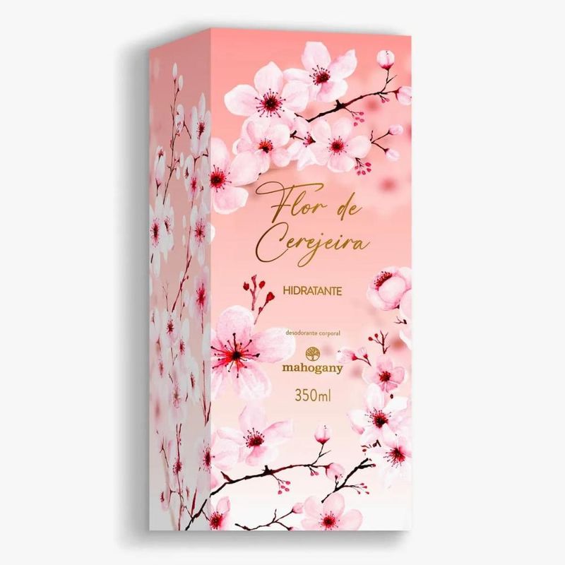 Hidratante Corporal Flor de Cerejeira Mahogany 350ml