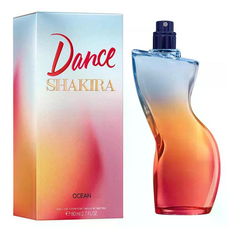 Perfume Shakira Dance Ocean Eau De Toilette Feminino 80ml