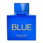 Perfume Blue Seduction Summer Essence Masculino Eau de Toilette Banderas 100ml