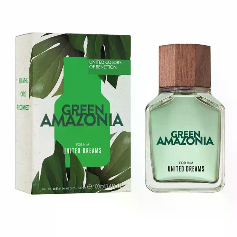 Perfume Green Amazonia Eau de Toilette Masculino Benetton 100ml