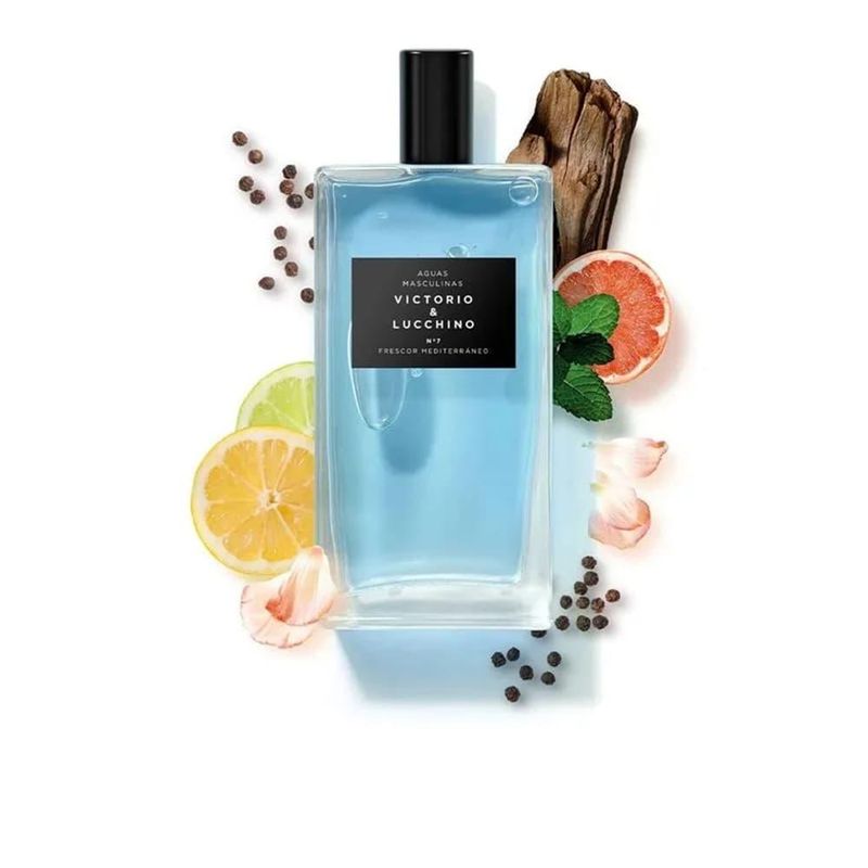 Perfume Frescor Mediterrâneo Nº 7 Eau de Toilette Masculino Victorio & Lucchino 150ml