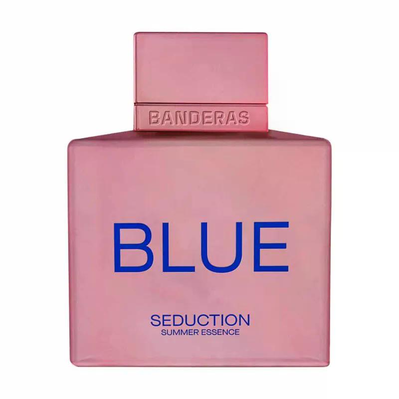 Perfume Blue Seduction Summer Essence Feminino Eau de Toilette Banderas 100ml