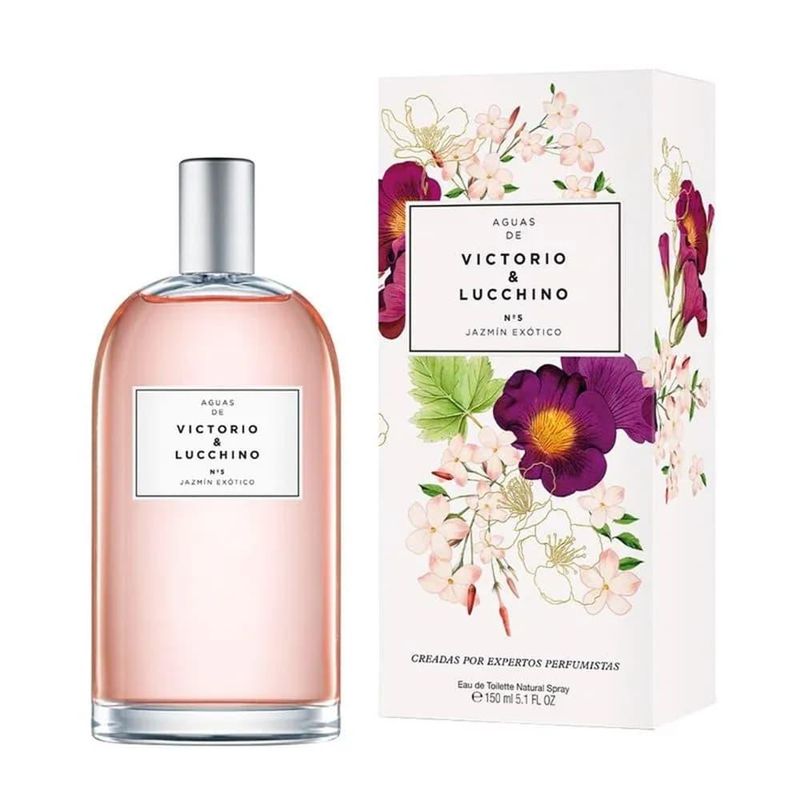 Perfume Jazmín Exótico Nº5 Eau de Toilette Feminino Victorio & Lucchino 150ml