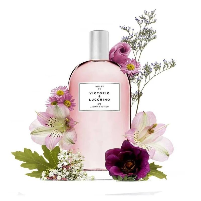 Perfume Jazmín Exótico Nº5 Eau de Toilette Feminino Victorio & Lucchino 150ml