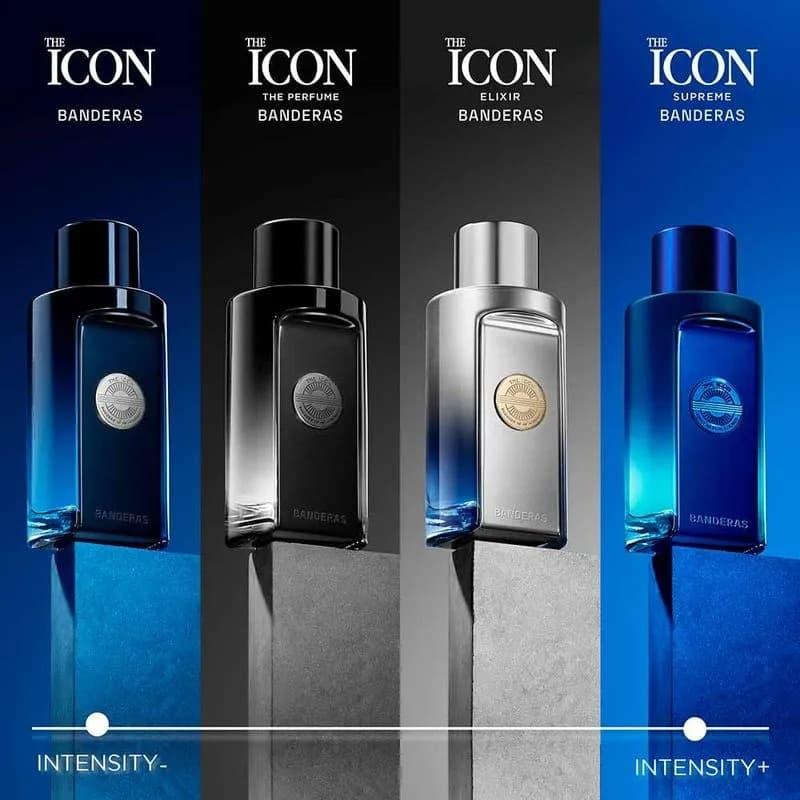 Perfume The Icon Supreme Eau de Parfum Intense Masculino Banderas 100ml