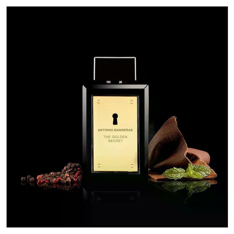 Perfume The Golden Secret Eau De Toilette Masculino Banderas 50ml