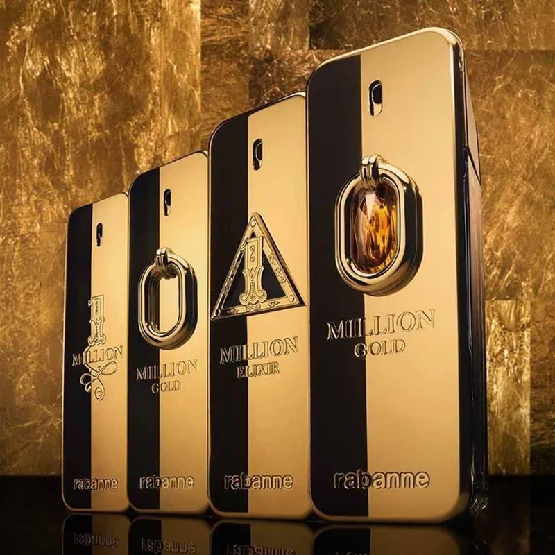 Perfume Million Gold Elixir Parfum Intense Masculino Rabanne 200ml