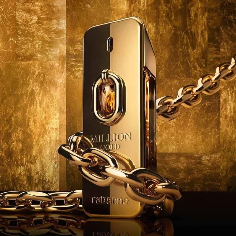 Perfume Million Gold Elixir Parfum Intense Masculino Rabanne 200ml