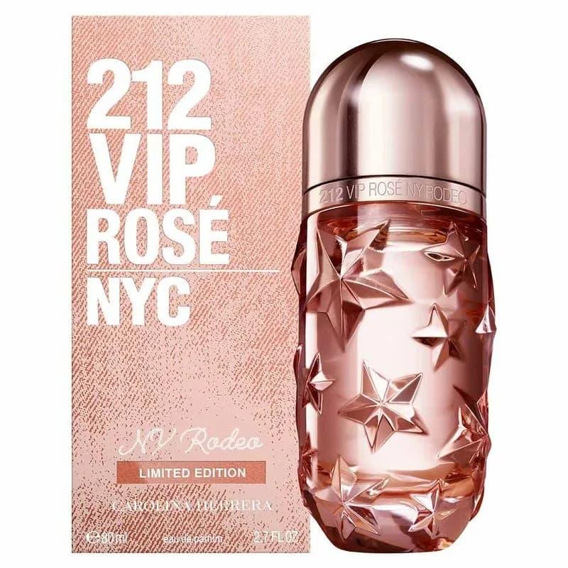 Perfume 212 VIP Rose NY Rodeo Eau de Parfum Feminino Carolina Herrera 80ml