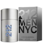 Perfume 212 Men NYC Eau De Toilette Masculino Carolina Herrera 50ml