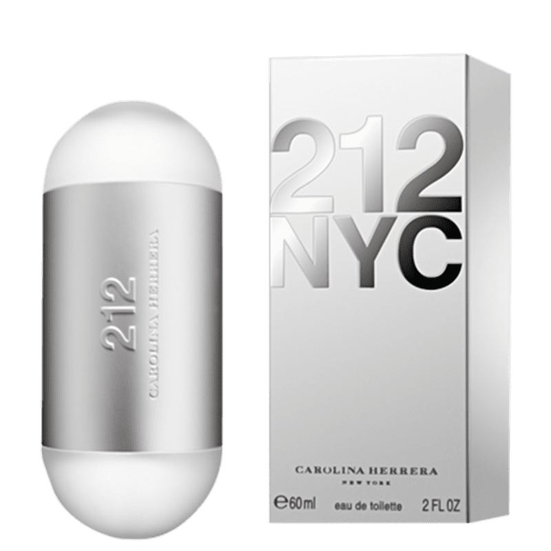 Perfume 212 NYC Eau De Toilette Feminino Carolina Herrera 60ml