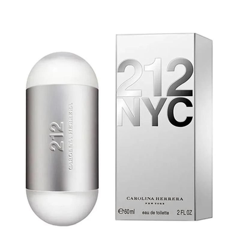Perfume 212 NYC Eau De Toilette Feminino Carolina Herrera 60ml
