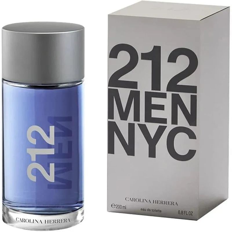 Perfume 212 Men NYC Eau De Toilette Masculino Carolina Herrera 200ml