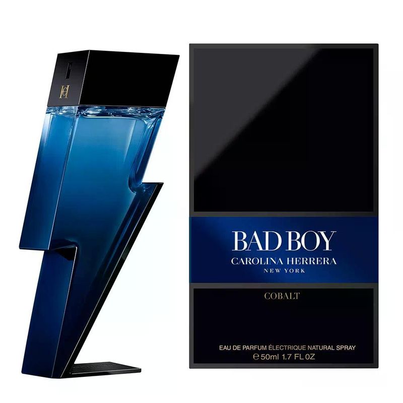 Perfume Bad Boy Cobalt Eau De Parfum Masculino Carolina Herrera 50ml