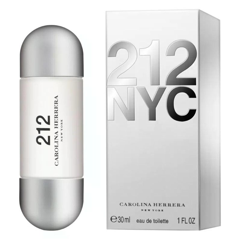 Perfume 212 NYC Eau De Toilette Feminino Carolina Herrera 30ml