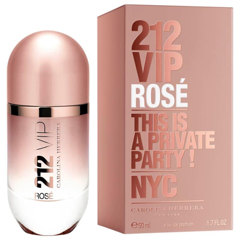 Perfume 212 Vip Rose Eau De Parfum Feminino Carolina Herrera 50ml