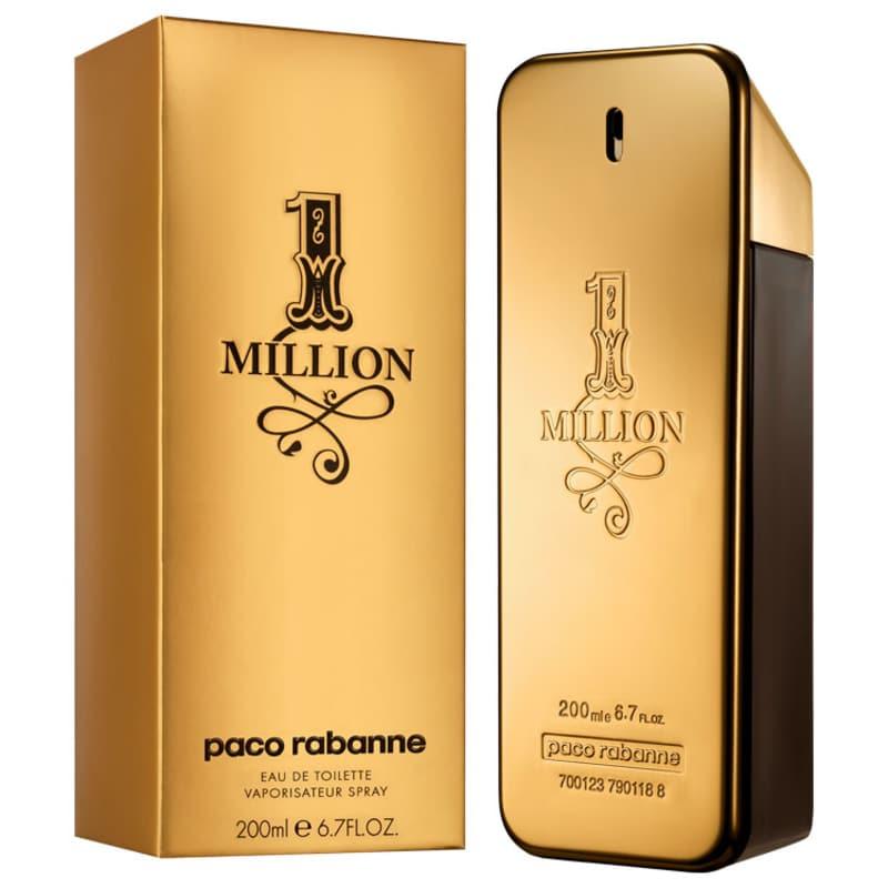 Perfume 1 Million Eau De Toilette Masculino Paco Rabanne 200ml