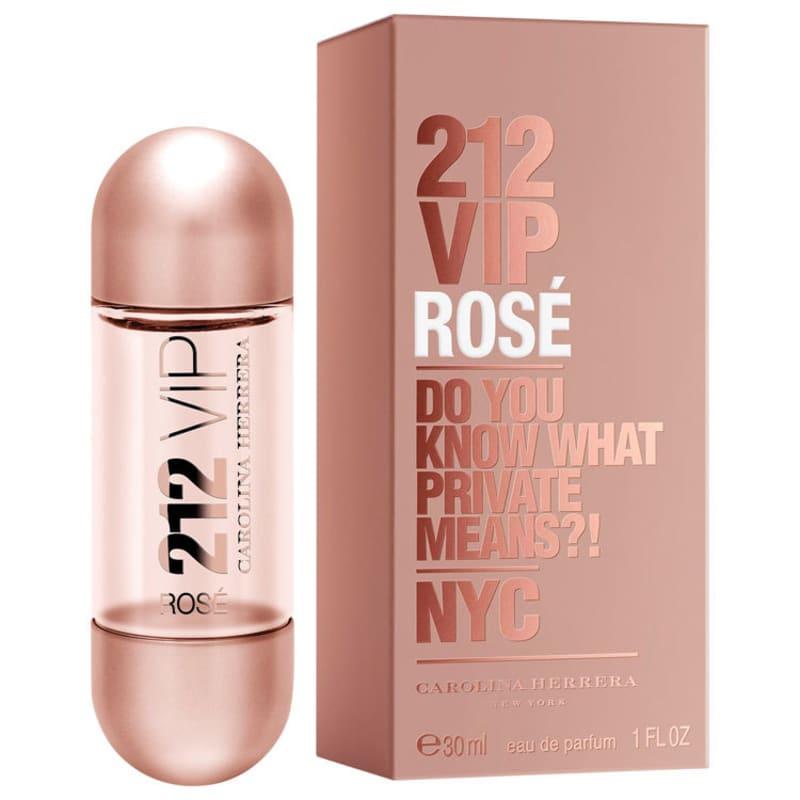 Perfume 212 Vip Rose Eau De Parfum Feminino Carolina Herrera 30ml