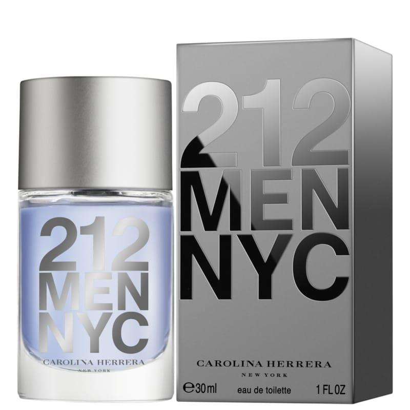 Perfume 212 Men NYC Eau De Toilette Masculino Carolina Herrera 30ml