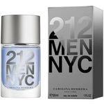 Perfume 212 Men NYC Eau De Toilette Masculino Carolina Herrera 30ml
