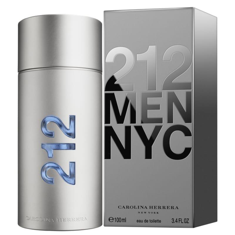 Perfume 212 Men NYC Eau De Toilette Masculino Carolina Herrera 100ml