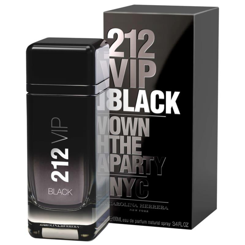 Perfume 212 VIP Black Eau De Parfum Masculino Carolina Herrera 100ml