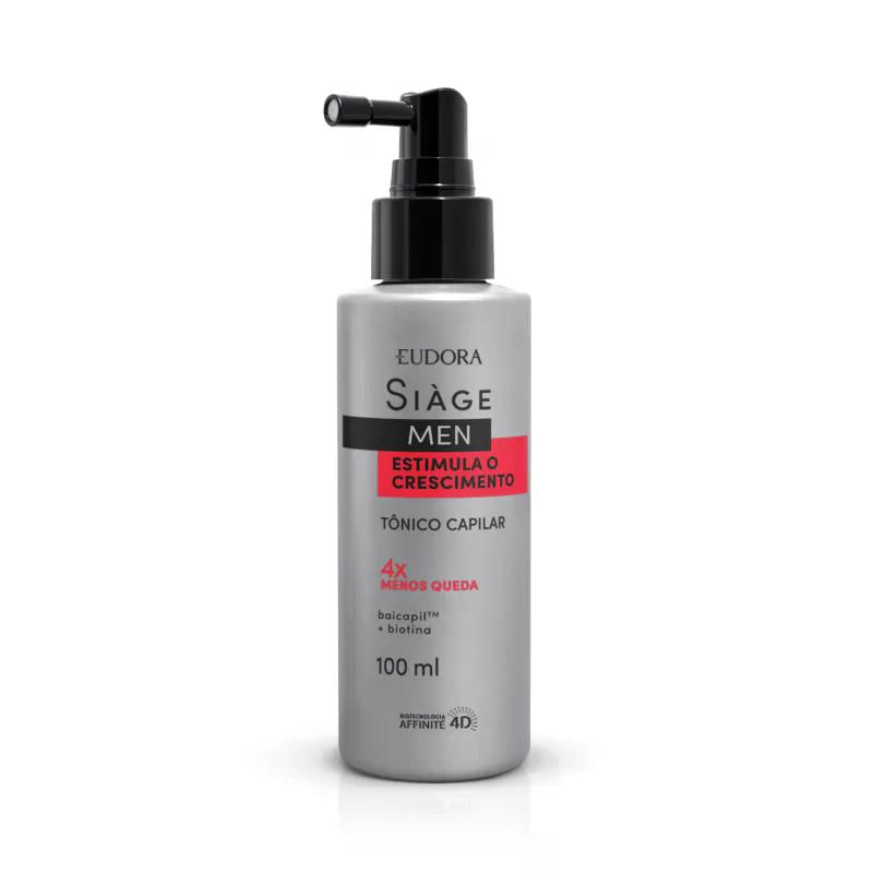 Tônico Capilar Men Estimula o Crescimento Eudora Siàge 100ml