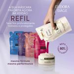 Refil Máscara Capilar Eudora Siàge Liso Intenso 250g
