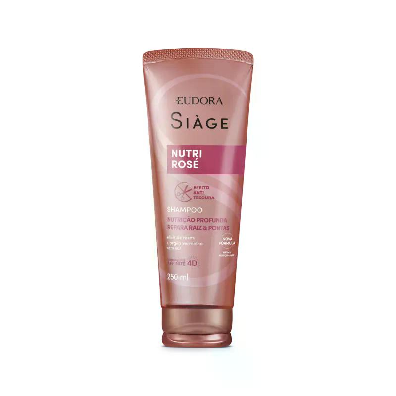 Shampoo Eudora Siàge Nutri Rosé 250ml