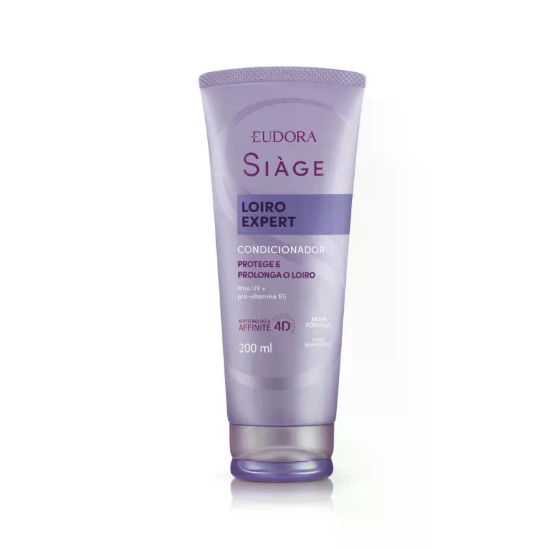 Condicionador Desamarelador Loiro Expert Eudora Siàge 200ml