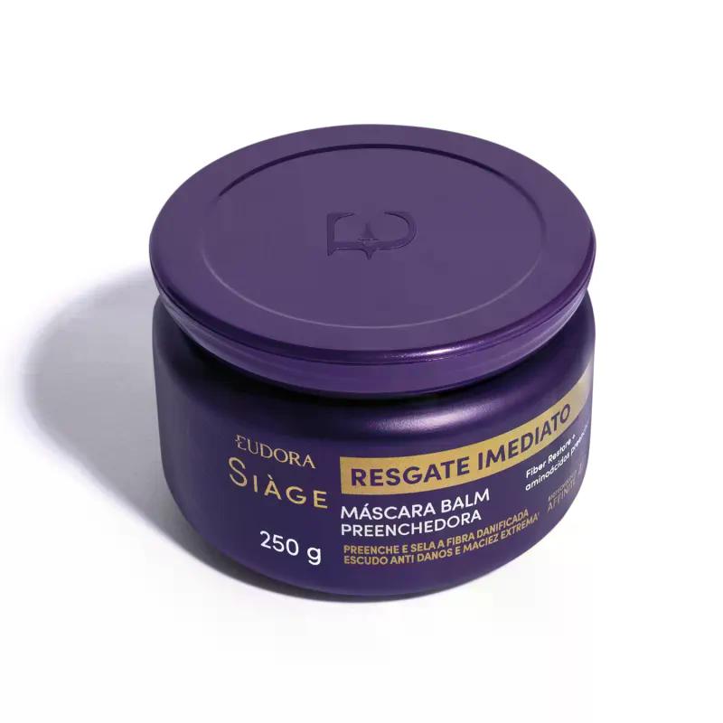 Máscara Balm Preenchedora Eudora Siàge Resgate Imediato 250g