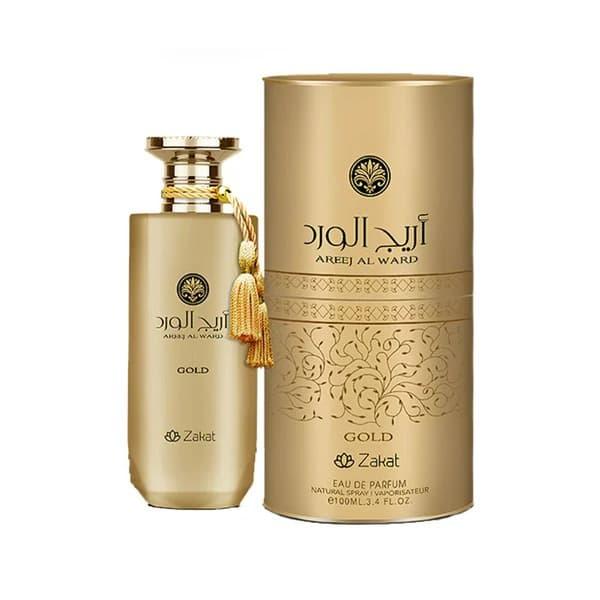 Perfume Areej Al Ward Gold Eau De Parfum Masculino Zakat 100ml
