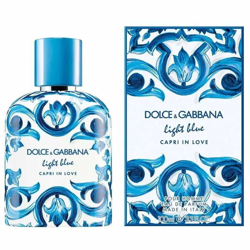 Perfume Light Blue Capri In Love Eau de Parfum Masculino Dolce & Gabbana 100ml