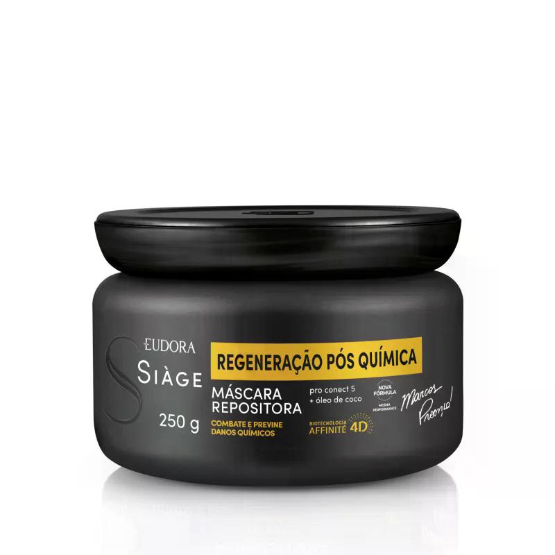 Mascara Capilar Eudora Siàge Regeneração Pós Quimica 250g