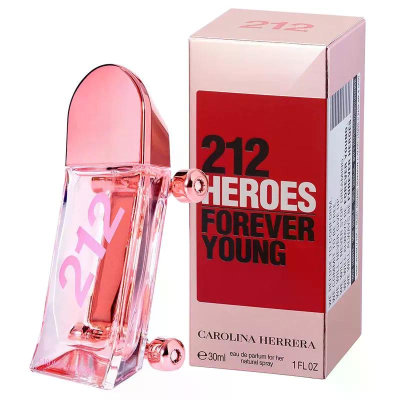 Perfume 212 Heroes For Her Eau de Parfum Feminino Carolina Herrera 30ml