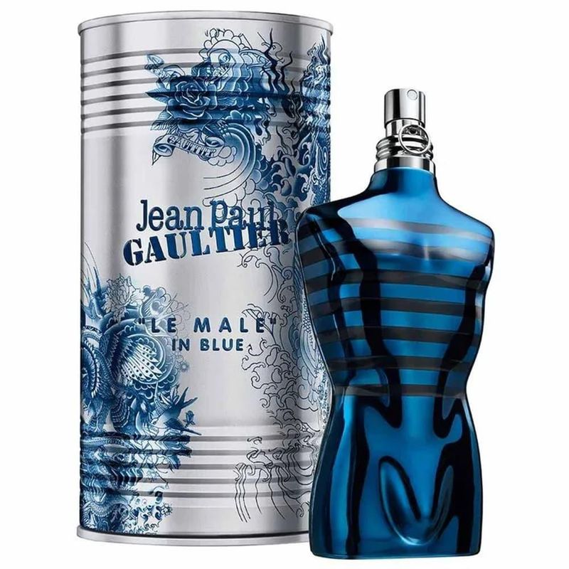 Perfume Le Male In Blue Eau de Parfum Masculino Jean Paul Gaultier 125ml