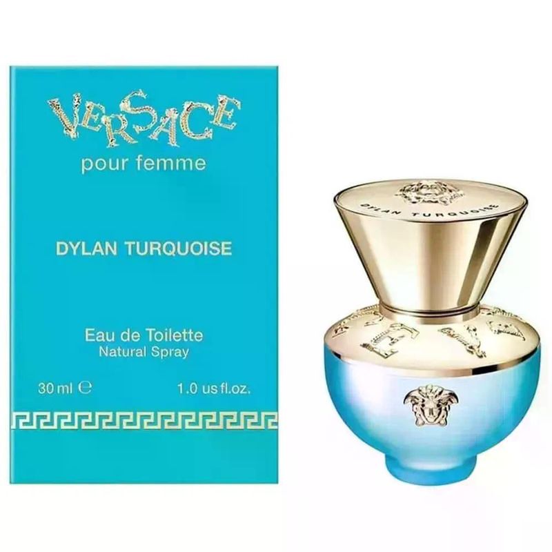 Perfume Dylan Turquoise Eau De Toilette Feminino Versace 30ml