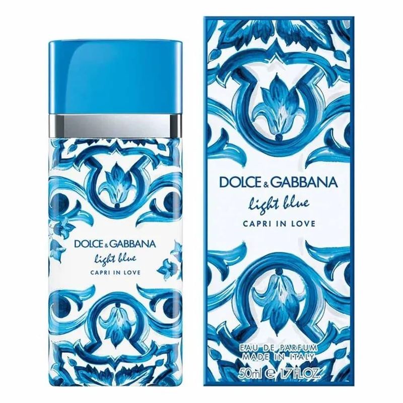 Perfume Light Blue Capri In Love Eau de Parfum Feminino Dolce & Gabbana 50ml