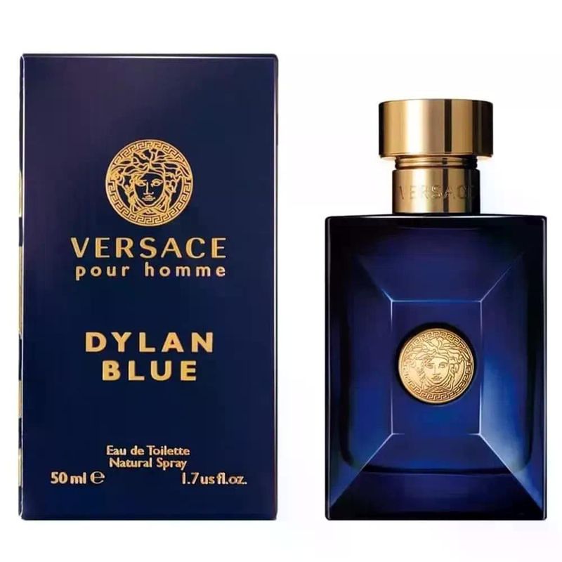 Perfume Versace Dylan Blue Eau de Toilette Masculino 50ml