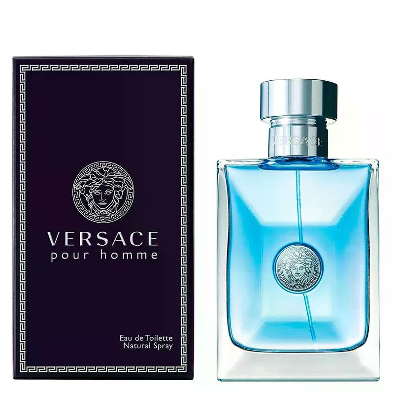 Perfume Versace Pour Homme Eau de Toilette Masculino 50ml