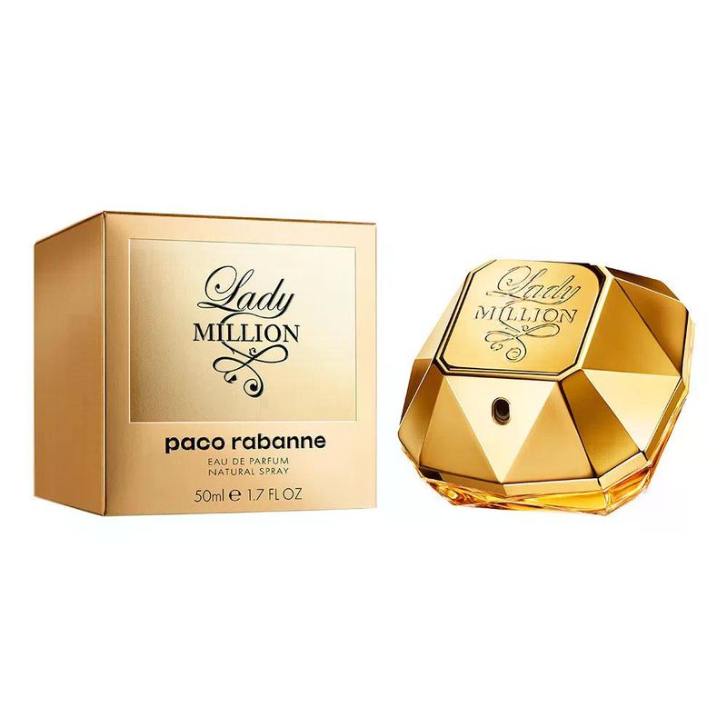 Perfume Lady Million Eau De Parfum Feminino Paco Rabanne 50ml
