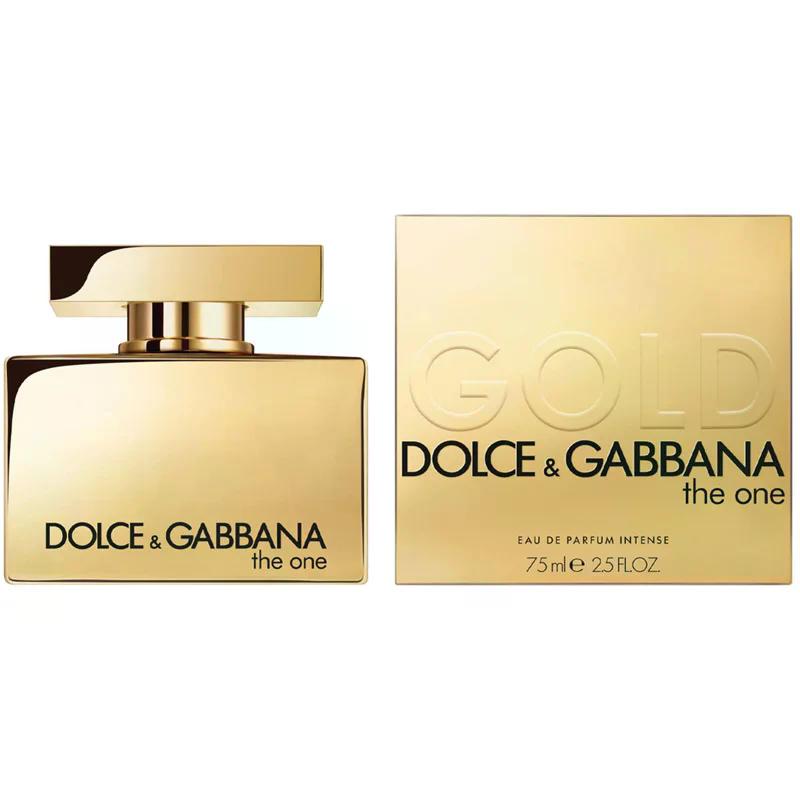Perfume The One Gold Intense Eau De Parfum Feminino Dolce & Gabbana 75ml