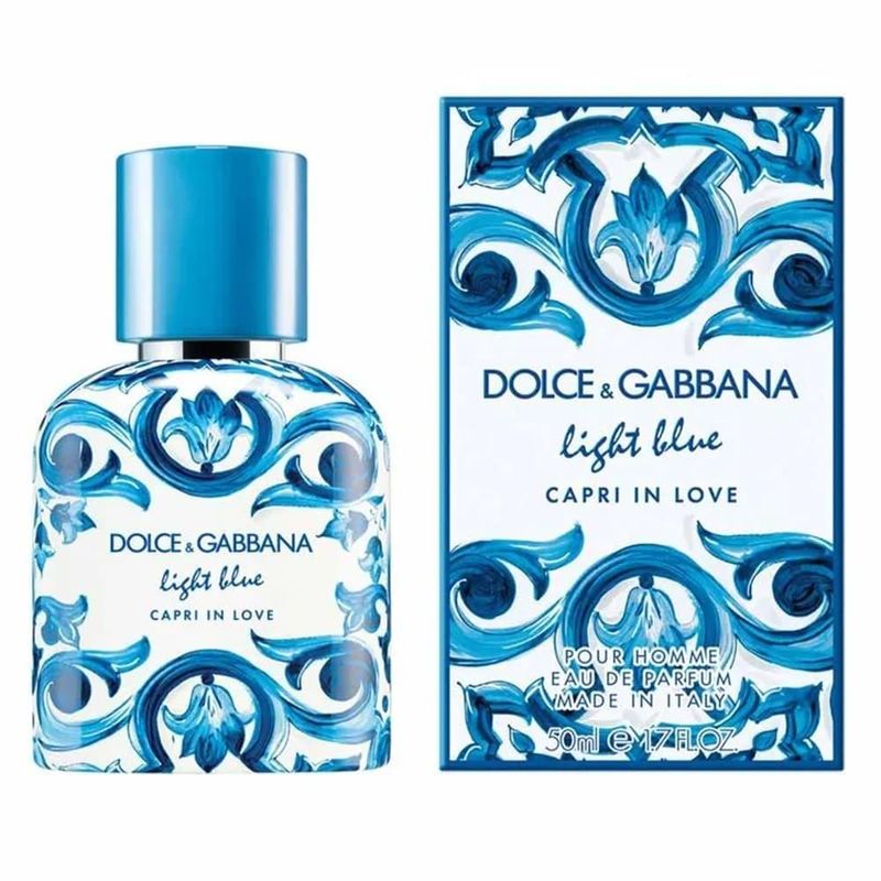 Perfume Light Blue Capri In Love Eau de Parfum Masculino Dolce & Gabbana 50ml