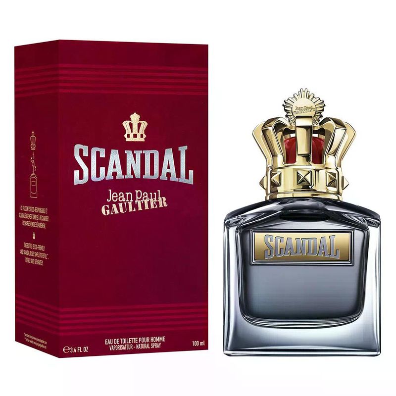 Perfume Scandal Eau De Toilette Masculino Jean Paul Gaultier 100ml