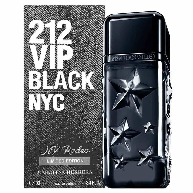 Perfume 212 VIP Black NY Rodeo Eau de Parfum Masculino Carolina Herrera 100ml
