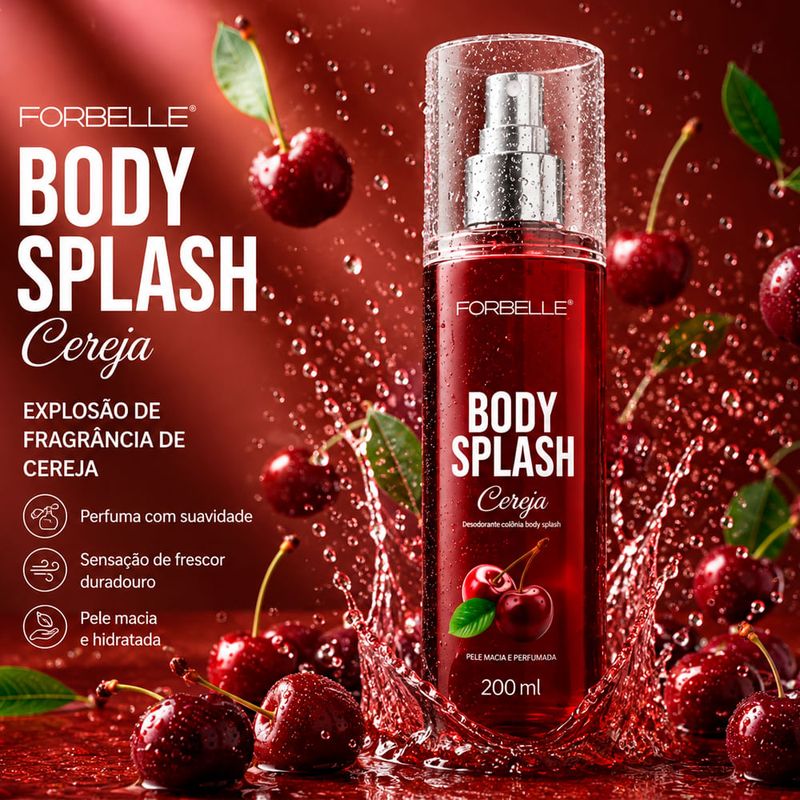 Forbelle Cereja - Body Splash 200ml