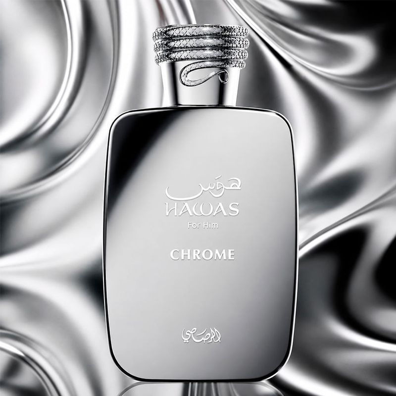 Rasasi Hawas Chrome for Him Eau de Parfum - Perfume Masculino 100ml