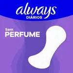 Absorvente Always Diarios Respiravel 80Un