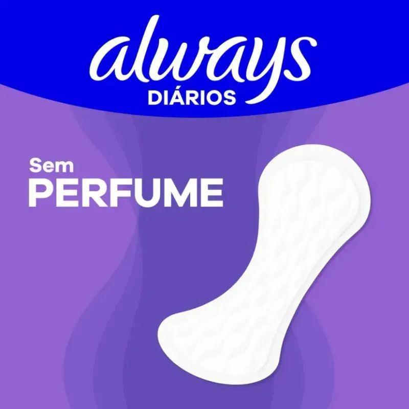 Absorvente Always Diarios Respiravel 80Un