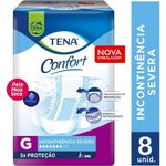 Fralda Descartável Adulto Tena Confort G Pacote 8 Unidades